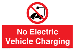 No Electric Vehicle Charging